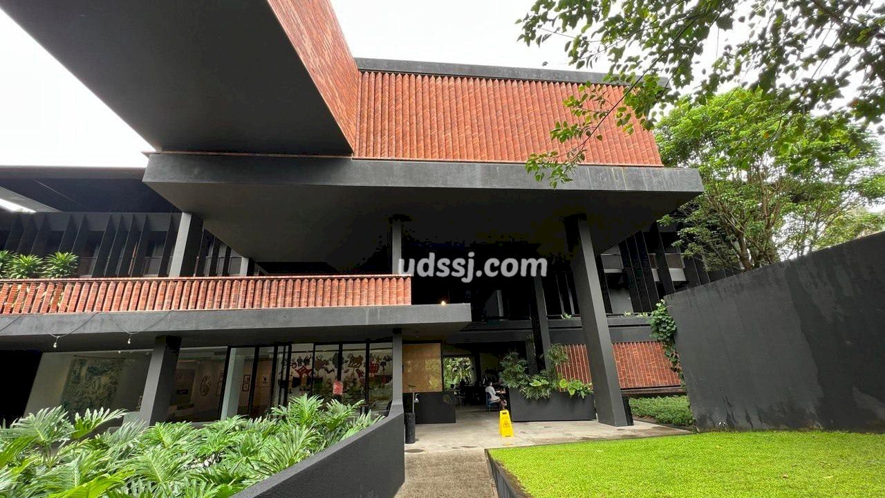 Bata tempel untuk eksterior bangunan komersil